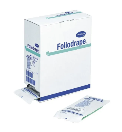 Talla fenestrada estéril 45x75 Foliodrape