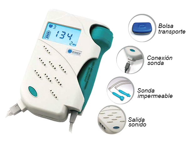 Doppler ultrasonidos vascular bidireccional SD2