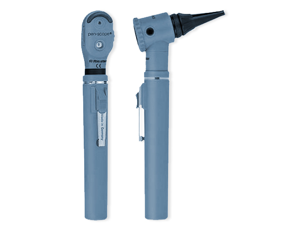 Oftalmoscopio Riester Pen-Scope. -Azul