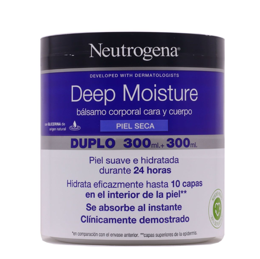 Neutrogena Deep Moisture Balsamo Corporal PACK 2x1 300 ml