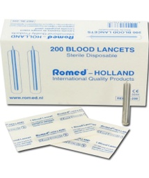 [010100] Lancetas estériles 200u