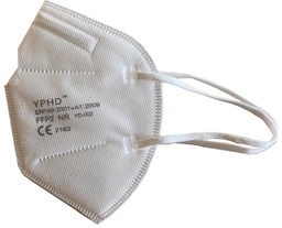 [02038174] Mascarilla FFP2 color BLANCO envase 20u
