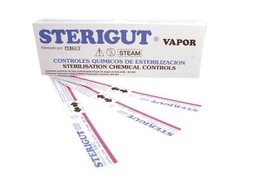 [0870] Sterigut indicador químico. - 250 tiras de 20cm