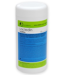 [07-011] Toallitas desinfectantes Lacledin Bote 100u Clarben