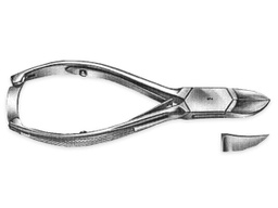 [HF234R] Alicate uñas 14,5 cm corte curvo Aesculap